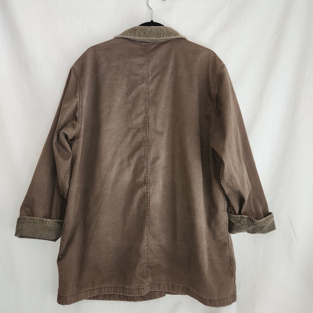 Vintage Dungarees High Sierra Mens Brown Corduroy Field Jacket Size L #chorecoat - Picture 2 of 8